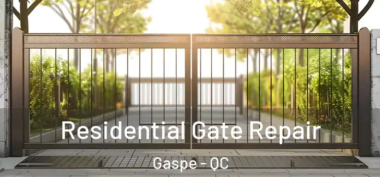 Residential Gate Repair Gaspe - QC